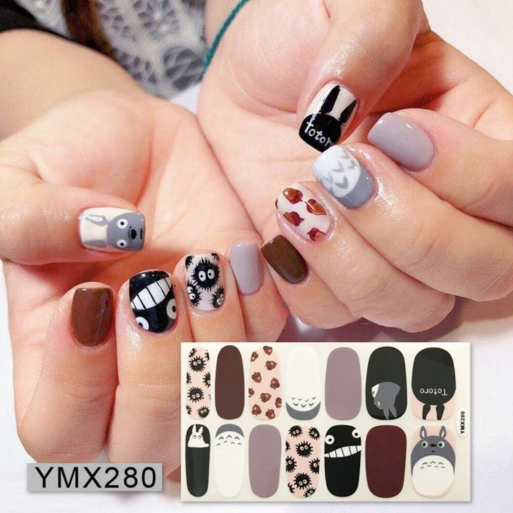 ⭐4/$15 My Neighbor Totoro Nail Wraps